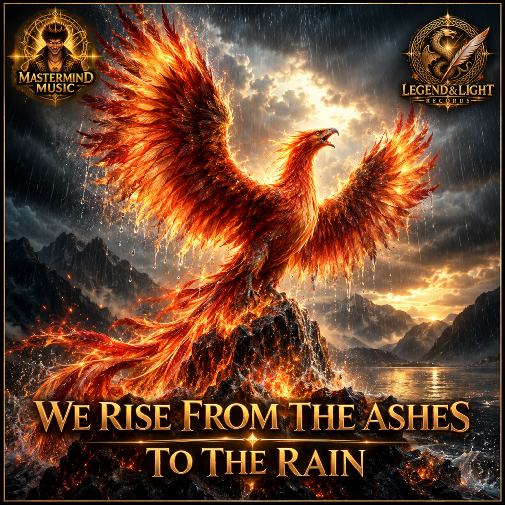 We rise from the ashes to the rain